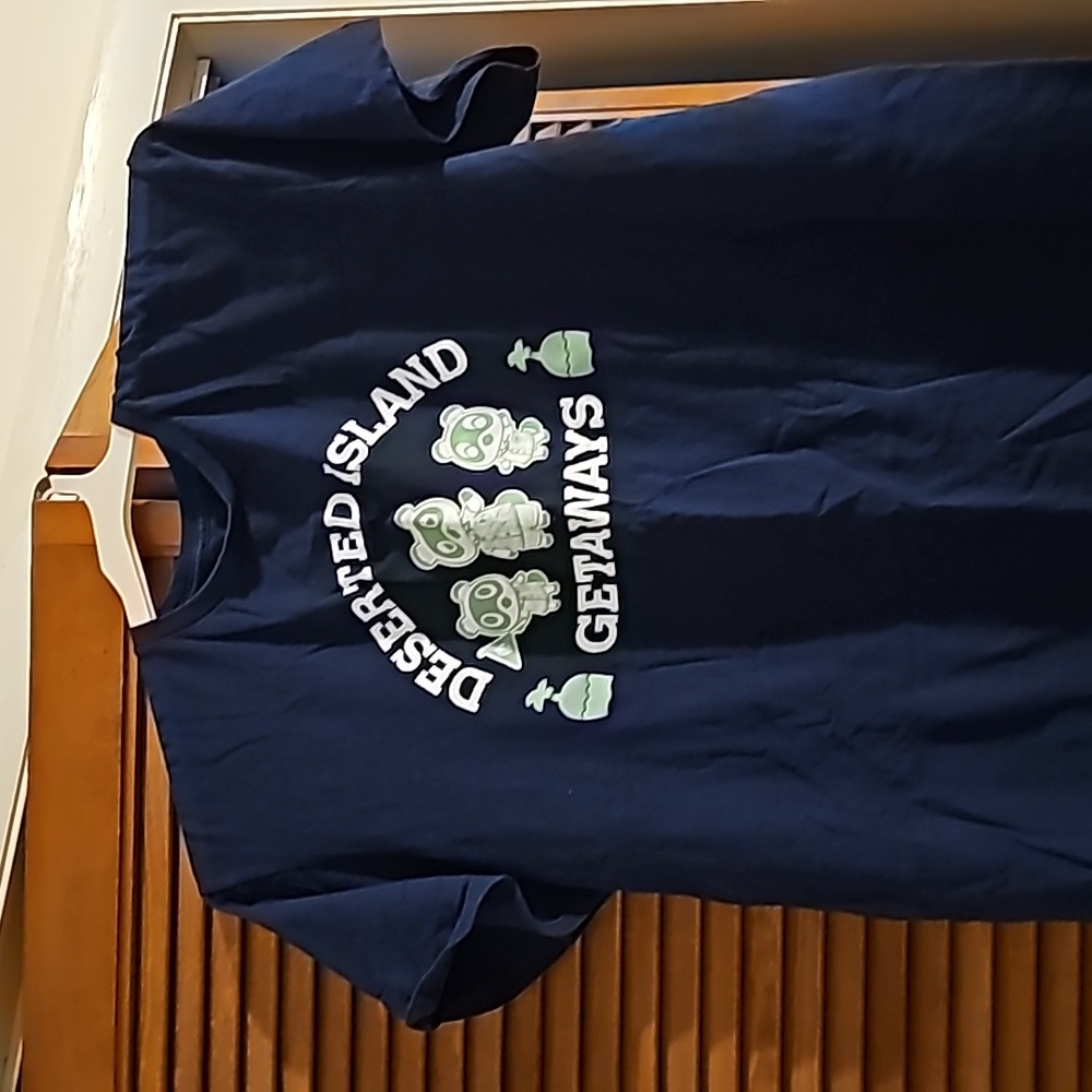 Animal Crossing Navy Blue Shirt XL